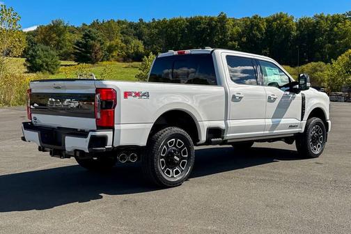 White 2026 Ford F-350 Platinum