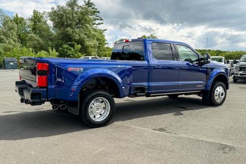 Blue 2026 Ford F-450 Platinum