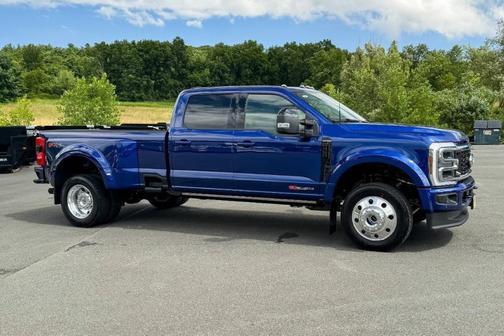 Blue 2026 Ford F-450 Platinum