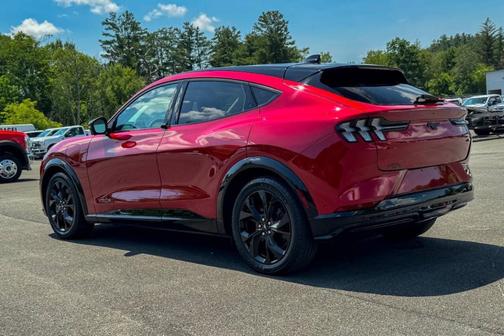 Red 2023 Ford Mustang Mach-E Premium