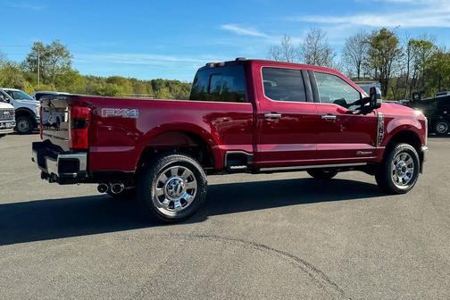 Red 2026 Ford F-350 Lariat Super Duty