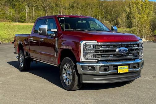 Red 2026 Ford F-350 Lariat Super Duty