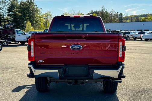 Red 2026 Ford F-350 Lariat Super Duty