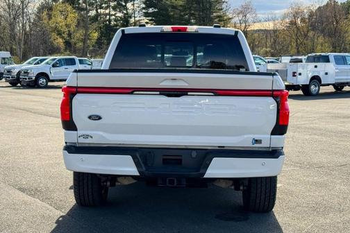 White 2023 Ford F-150 Lightning LARIAT