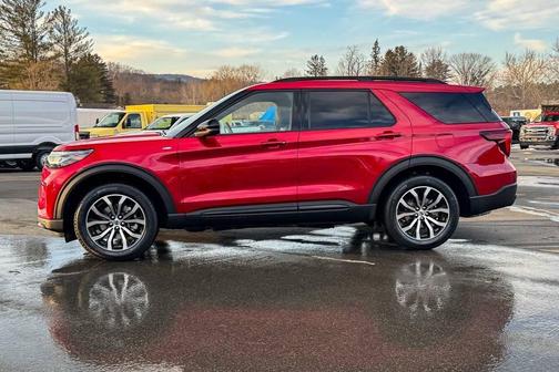 Red 2026 Ford Explorer ST-Line