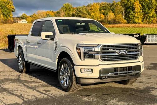 White 2026 Ford F-150 Platinum