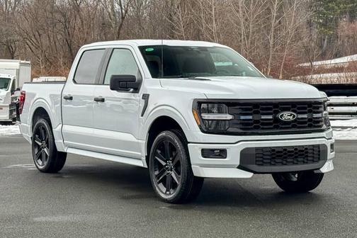 White 2025 Ford F-150 STX