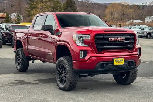 Red 2021 GMC Sierra 1500 Elevation