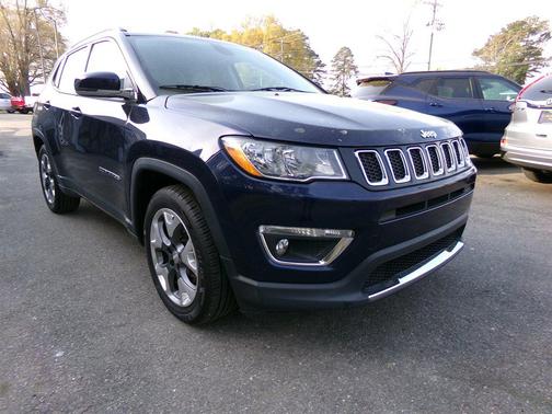 Jazz Blue Pearlcoat 2020 Jeep Compass Limited