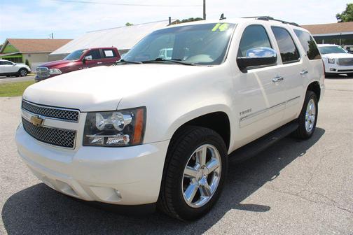 White 2014 Chevrolet Tahoe LTZ