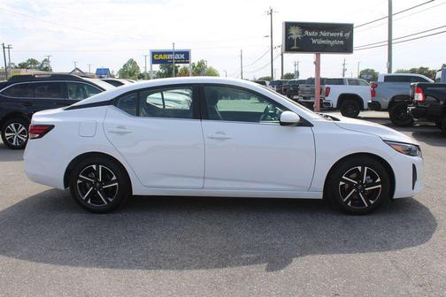 White 2024 Nissan Sentra SV