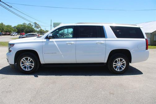 Summit White 2017 Chevrolet Suburban LS