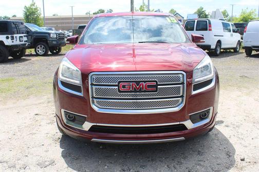 Burgundy 2015 GMC Acadia Denali
