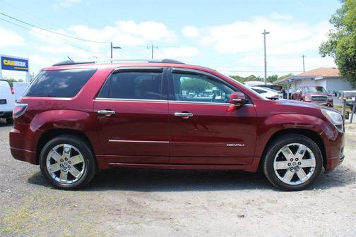 Burgundy 2015 GMC Acadia Denali