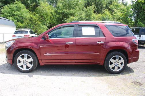 Burgundy 2015 GMC Acadia Denali