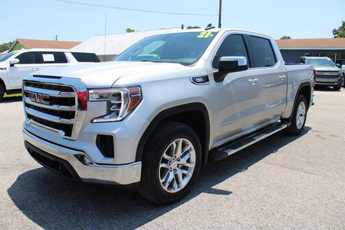 Quicksilver Metallic 2021 GMC Sierra 1500 SLE