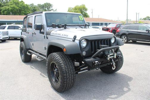 Billet Silver Metallic Clearcoat 2015 Jeep Wrangler Unlimited Rubicon