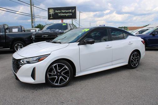 White 2025 Nissan Sentra SR