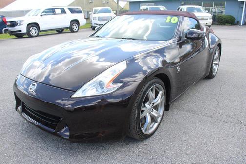 Burgundy 2010 Nissan 370Z Touring