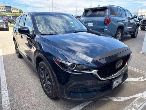 Deep Crystal Blue Mica 2018 Mazda CX-5 Touring
