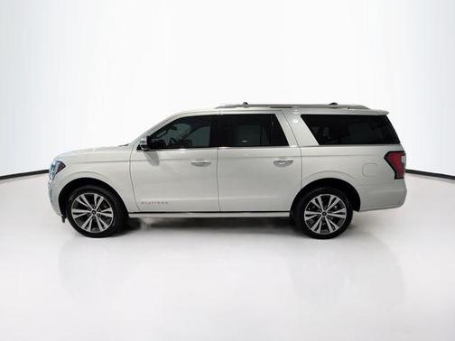 Star White Metallic Tri-Coat 2021 Ford Expedition Max Platinum