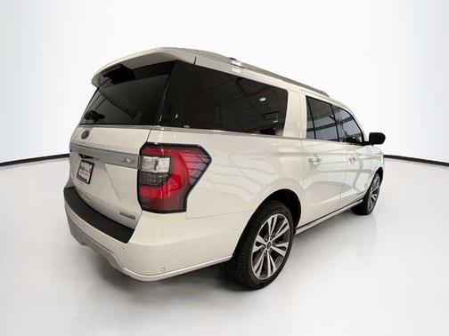 Star White Metallic Tri-Coat 2021 Ford Expedition Max Platinum