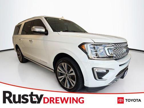 Star White Metallic Tri-Coat 2021 Ford Expedition Max Platinum