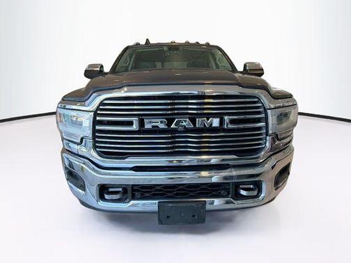 Granite Crystal Metallic Clearcoat 2021 RAM 3500 Laramie Crew Cab 4x4 8' Box