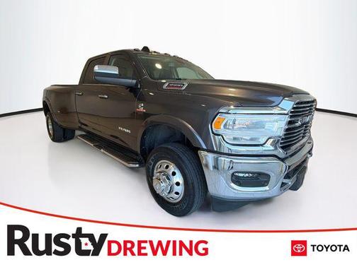 Granite Crystal Metallic Clearcoat 2021 RAM 3500 Laramie Crew Cab 4x4 8' Box