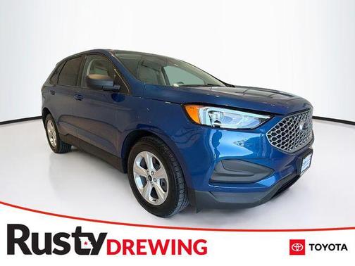 Atlas Blue Metallic 2023 Ford Edge SE