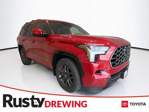 Supersonic Red 2026 Toyota Sequoia Platinum