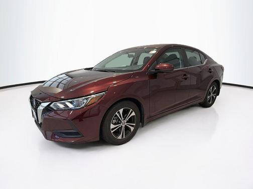 Rosewood Metallic 2021 Nissan Sentra SV