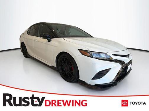 Midnight Black Metallic 2024 Toyota Camry TRD V6