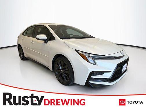 Pearl 2025 Toyota Corolla Hybrid SE