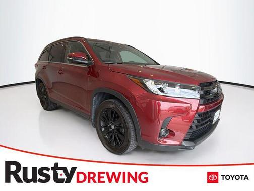Salsa Red Pearl 2019 Toyota Highlander SE