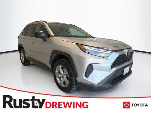 Silver Sky Metallic 2025 Toyota RAV4 Hybrid LE
