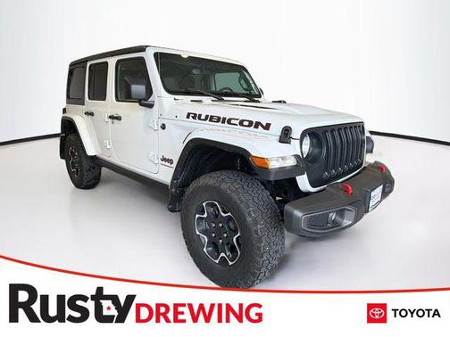 Bright White Clearcoat 2023 Jeep Wrangler Rubicon