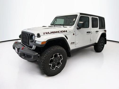 Bright White Clearcoat 2023 Jeep Wrangler Rubicon