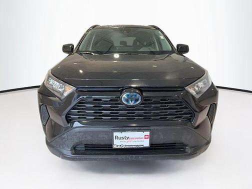 Midnight Black Metallic 2021 Toyota RAV4 Hybrid LE