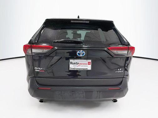 Midnight Black Metallic 2021 Toyota RAV4 Hybrid LE