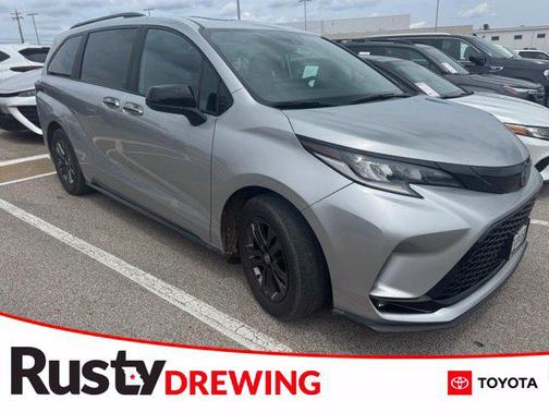 Celestial Silver Metallic 2025 Toyota Sienna XSE 7 Passenger