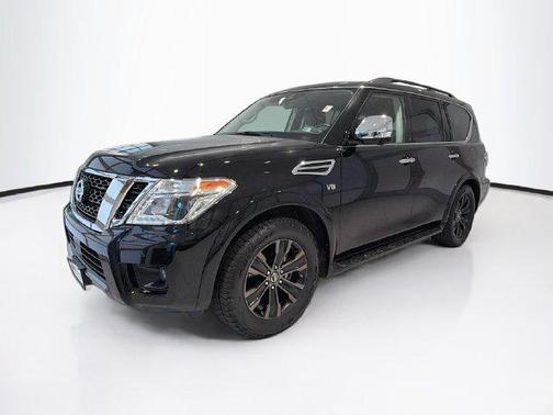 Super Black 2020 Nissan Armada Platinum 4WD
