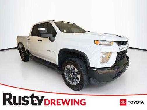 Summit White 2021 Chevrolet Silverado 2500 Custom