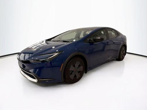 Reservoir Blue 2025 Toyota Prius Plug-In Hybrid SE