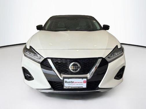 Pearl White 2019 Nissan Maxima 3.5 Platinum