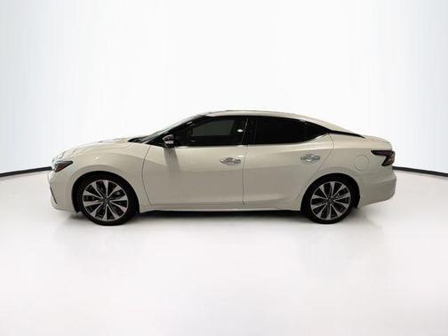 Pearl White 2019 Nissan Maxima 3.5 Platinum