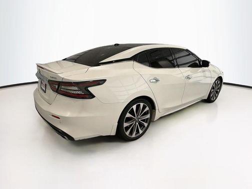 Pearl White 2019 Nissan Maxima 3.5 Platinum