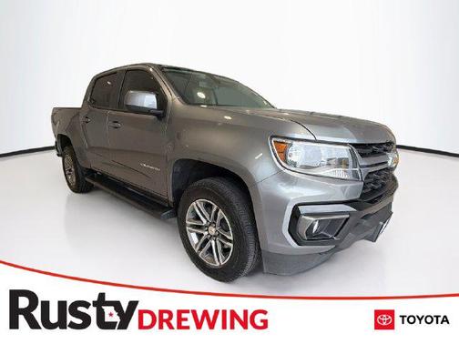 Satin Steel Metallic 2022 Chevrolet Colorado LT
