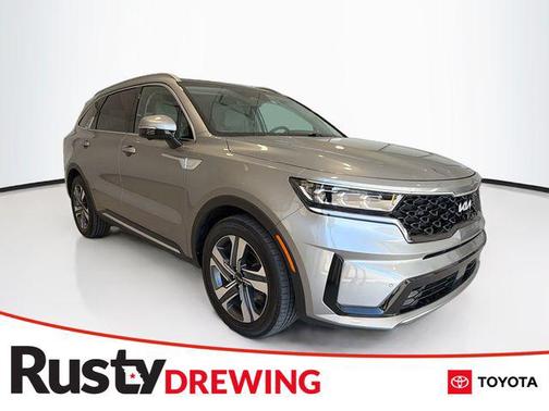 Steel Gray 2024 Kia Sorento Hybrid SX Prestige