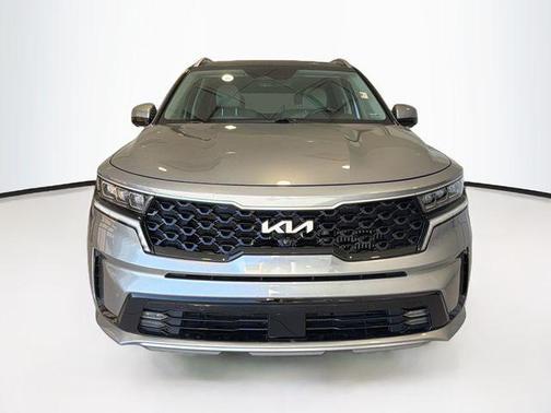 Steel Gray 2024 Kia Sorento Hybrid SX Prestige